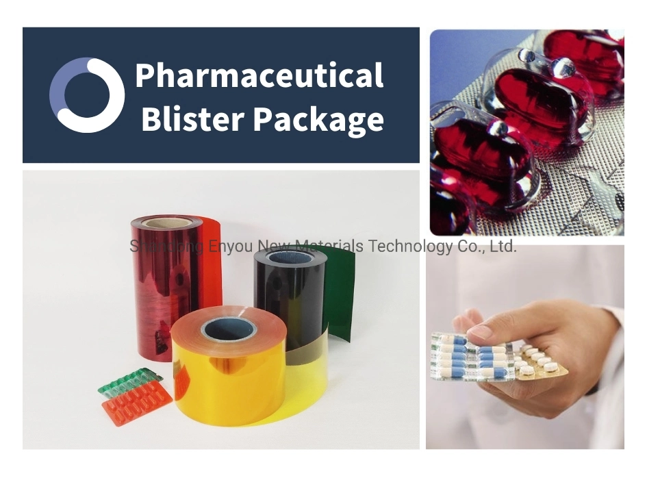 250microns 300microns Pharmaceutical Rigid PVC Film Blister Packing PVC Rigid Film